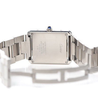 Cartier Stainless Steel 27mm Tank Solo Quartz Watch 4 of 7