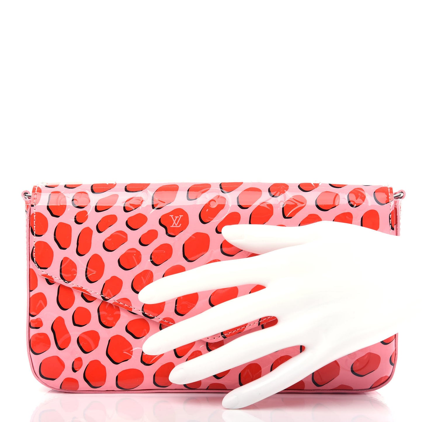 Vernis Jungle Dots Pochette Felicie Sugar Pink Poppy