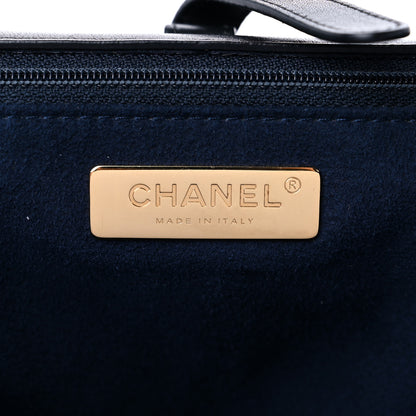 Chanel x Pharrell Williams Suede Lambskin XXL Flap Bag Black 6 of 18