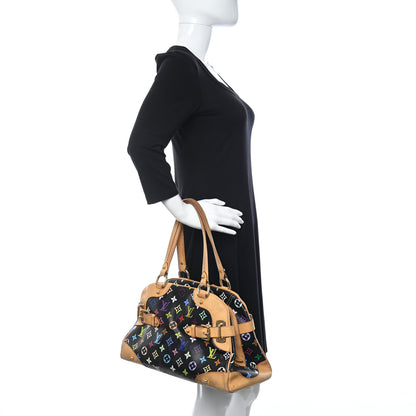 Louis Vuitton Monogram Multicolor Claudia Black 3 of 10