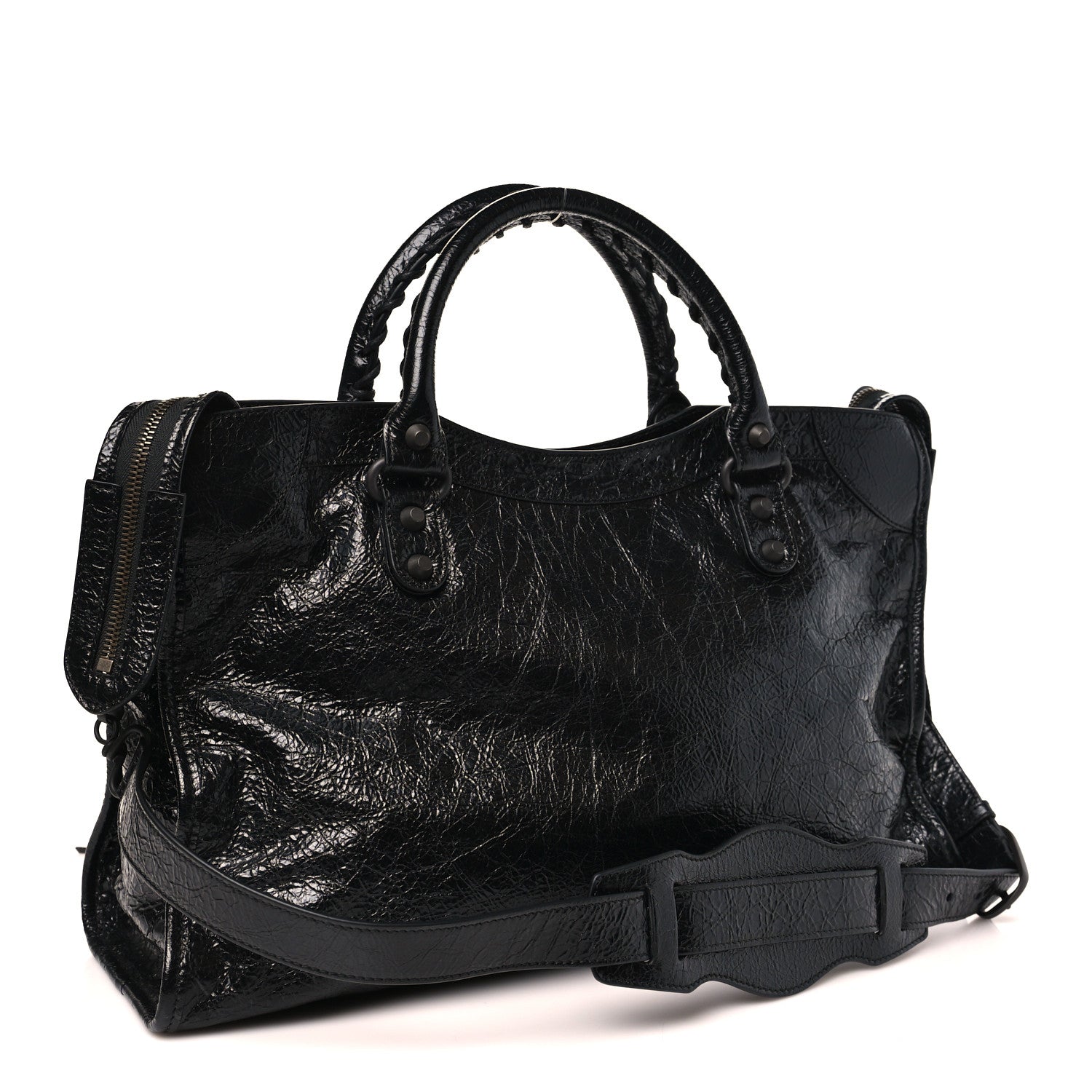 Balenciaga Agneau Arena Classic Hardware Medium Le City Black 4 of 11