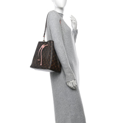 Louis Vuitton Monogram Neonoe MM Rose Poudre 2 of 10