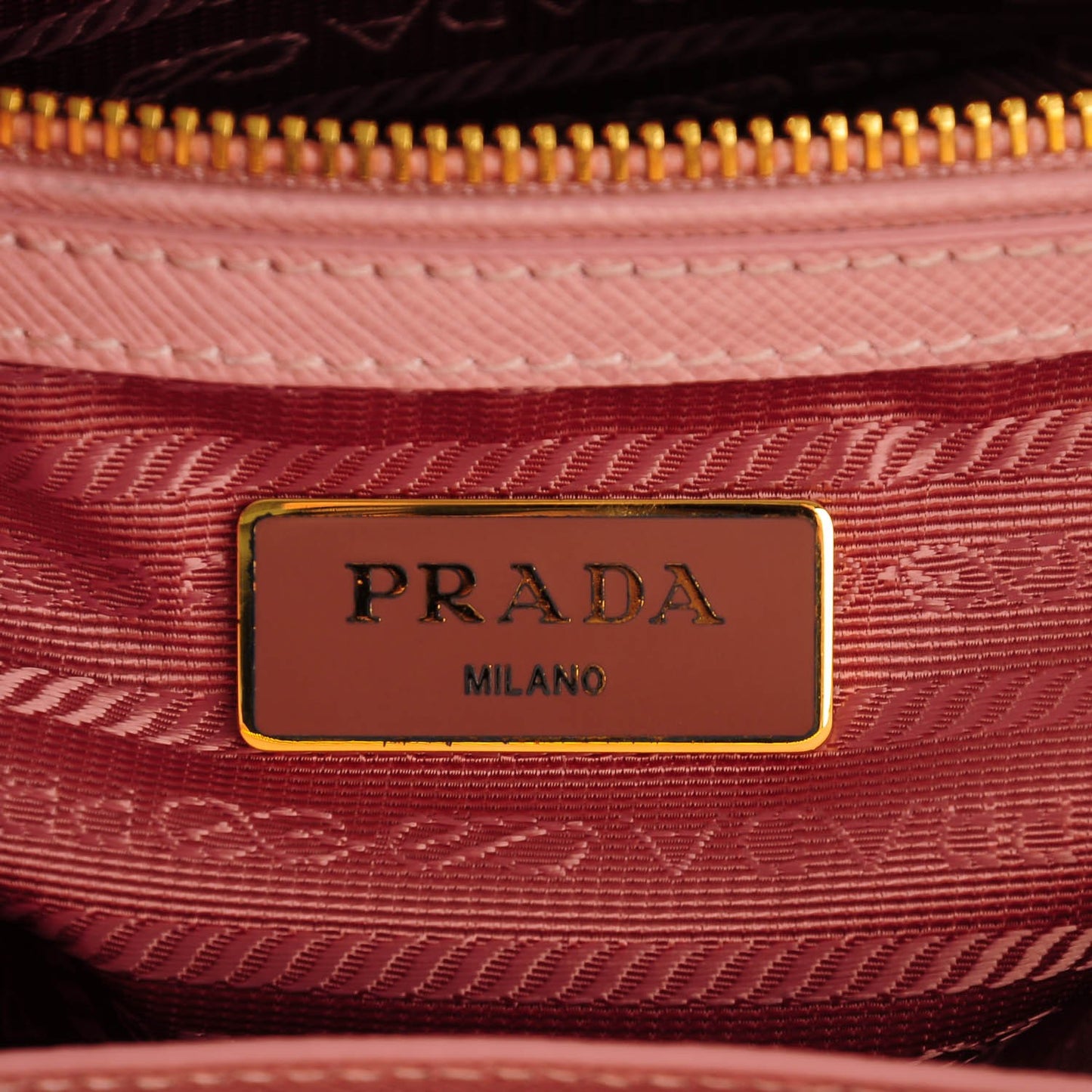 Saffiano Mini Galleria Double Zip Tote Orchidea