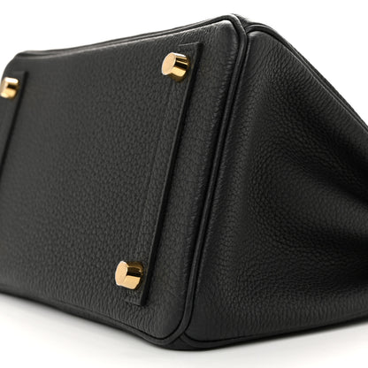 Hermes Togo Birkin 25 Black 10 of 11