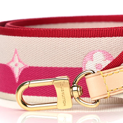 Louis Vuitton Jacquard Speedy Bandouliere 20 Shoulder Strap Fuchsia 2 of 5