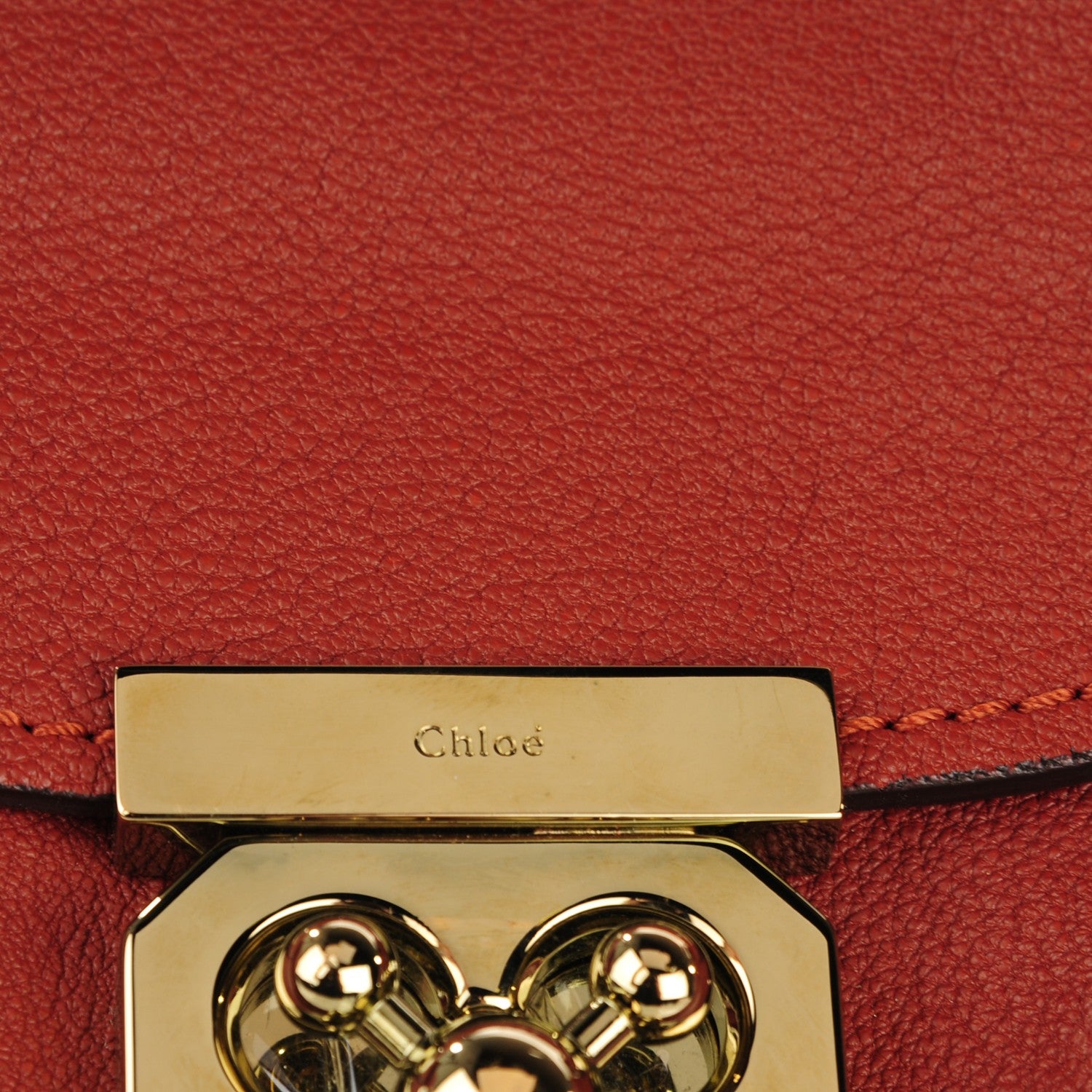 Chloe Buffalo Large Elsie Bowling Bag Whiskey 7 of 8