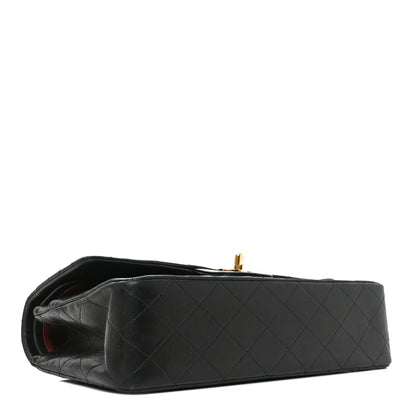 Chanel Lambskin Quilted Medium Double Flap Black 4 of 10