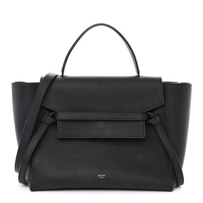 Celine Grained Calfskin Mini Belt Bag Black 1 of 10