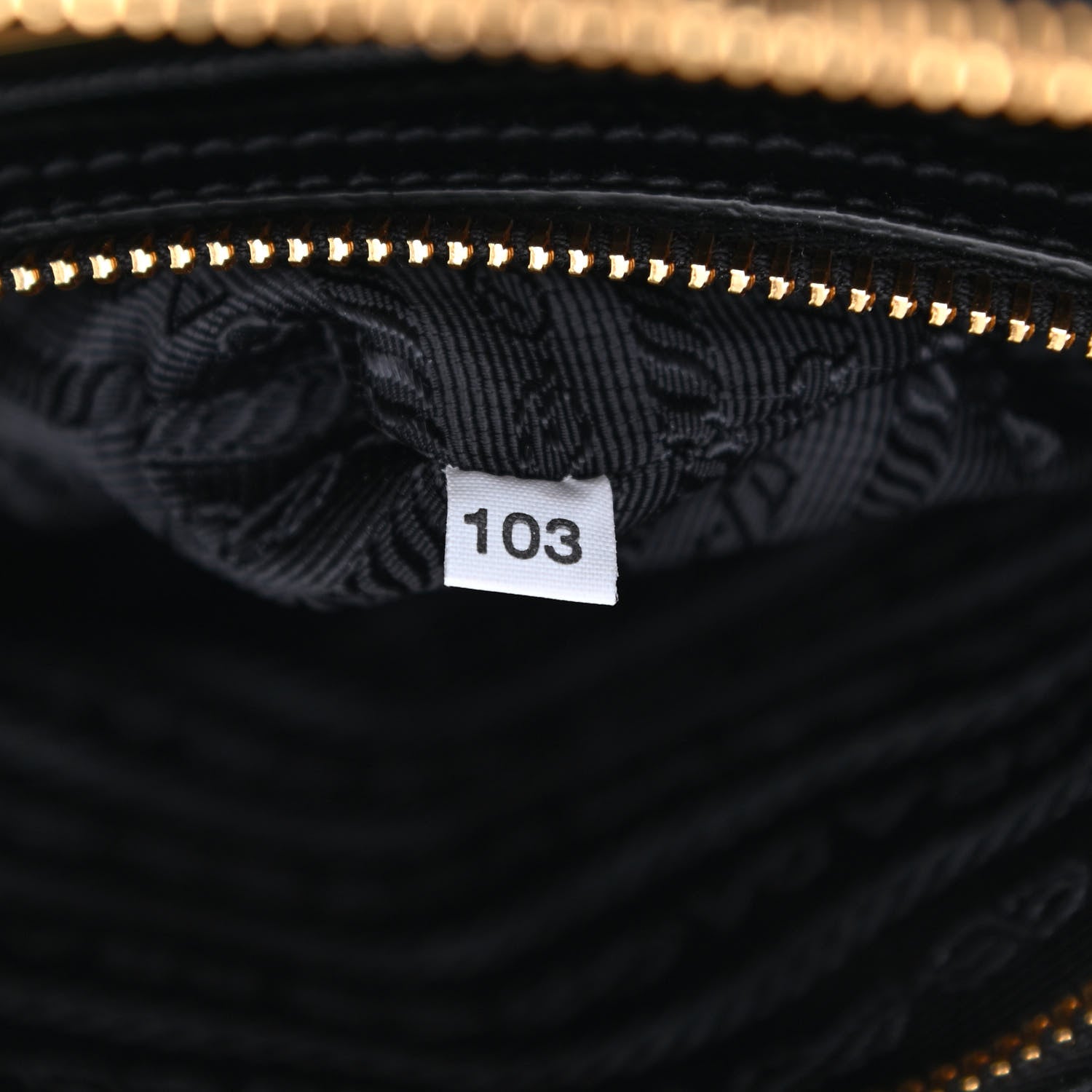 Prada Tessuto Nylon Saffiano Tote Black 7 of 11
