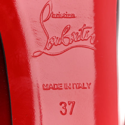Christian Louboutin Patent Degrade New Very Prive 120 Pumps 37 Black Red 13 of 16