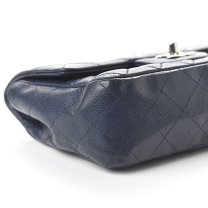 Chanel Caviar Quilted Mini Rectangular Flap Navy 6 of 10