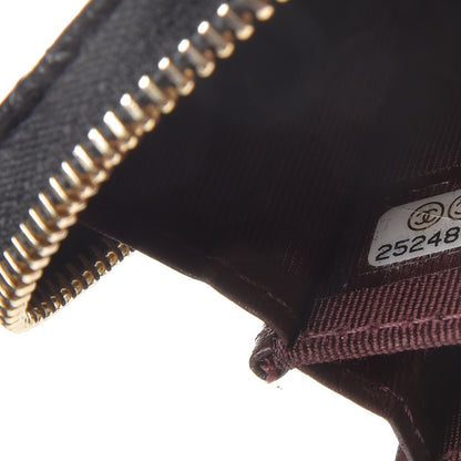 Chanel Caviar Quilted Zip Coin Purse Black 7 of 8