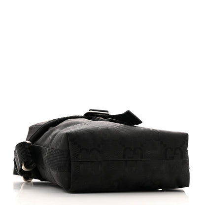 Gucci Econyl Nylon Monogram Off The Grid Messenger Bag Black 4 of 12