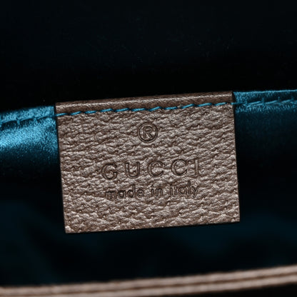 Gucci GG Supreme Monogram Web Small Ophidia Chain Shoulder Bag Brown 6 of 11