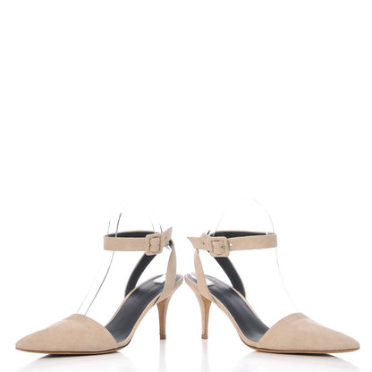 Alexander Wang Suede Lovisa Ankle Strap Pumps 38 Beige 6 of 9
