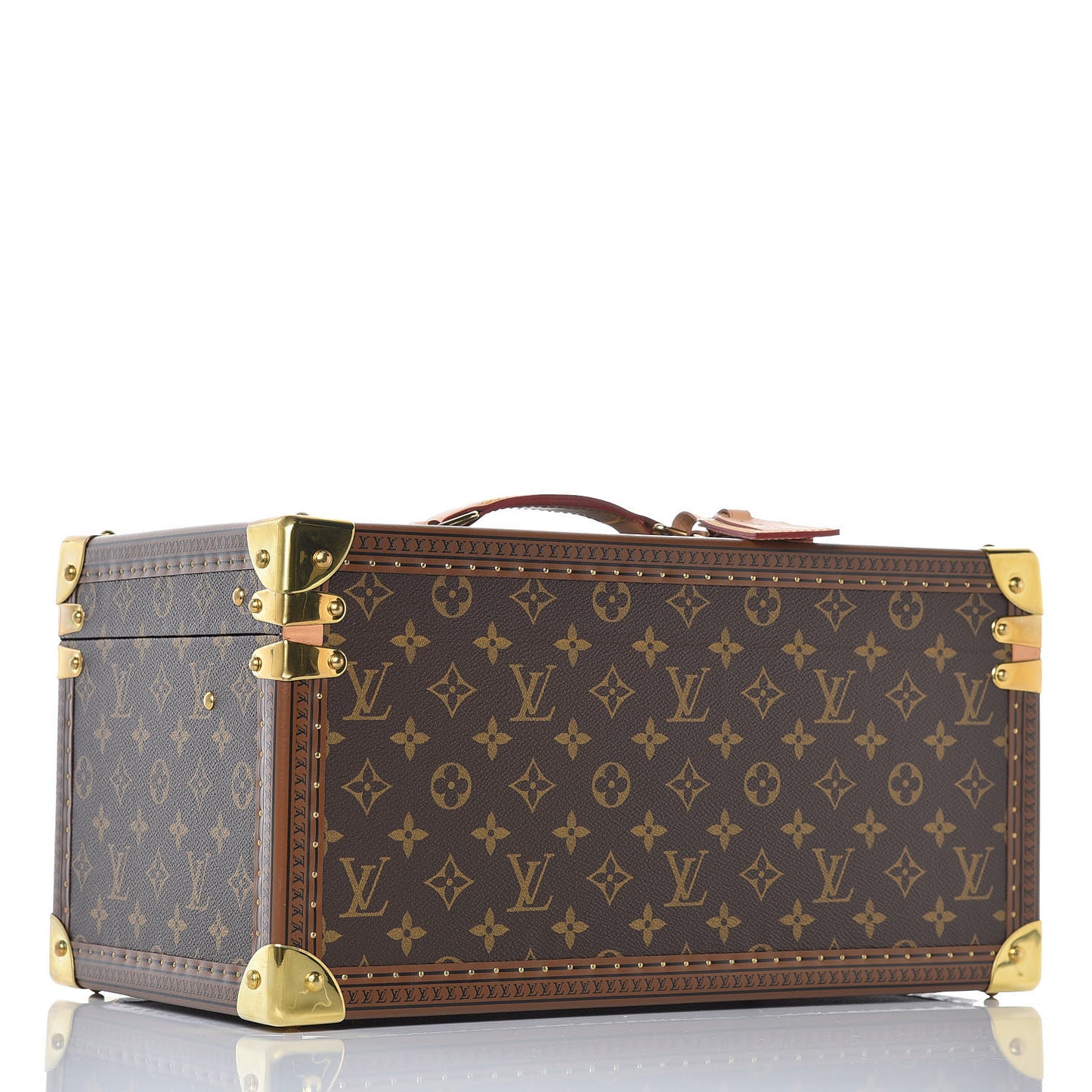 Monogram Boite Bouteilles et Glace Beauty Train Case
