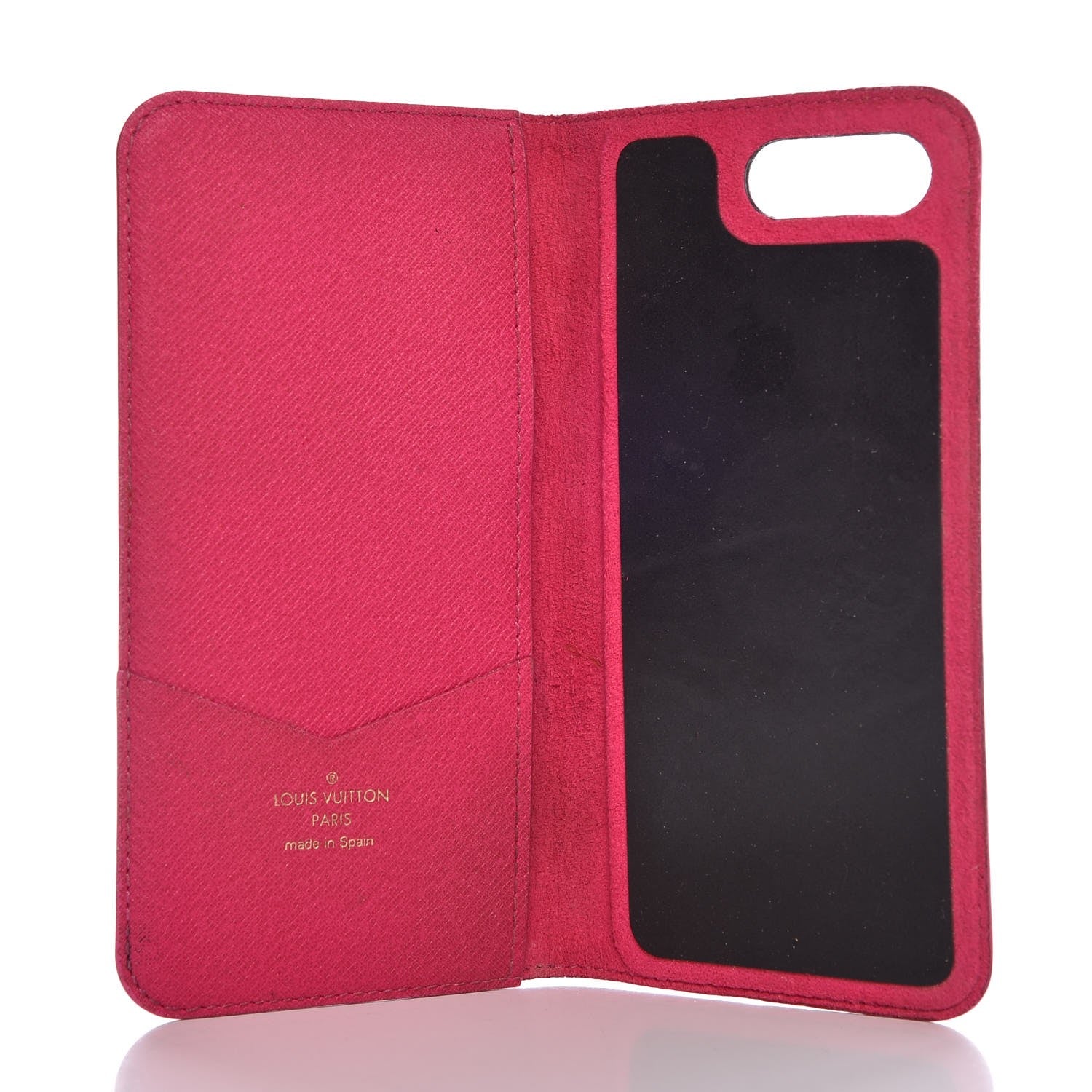 Louis Vuitton Monogram iPhone 7/8 Plus Folio Case Pink 5 of 8