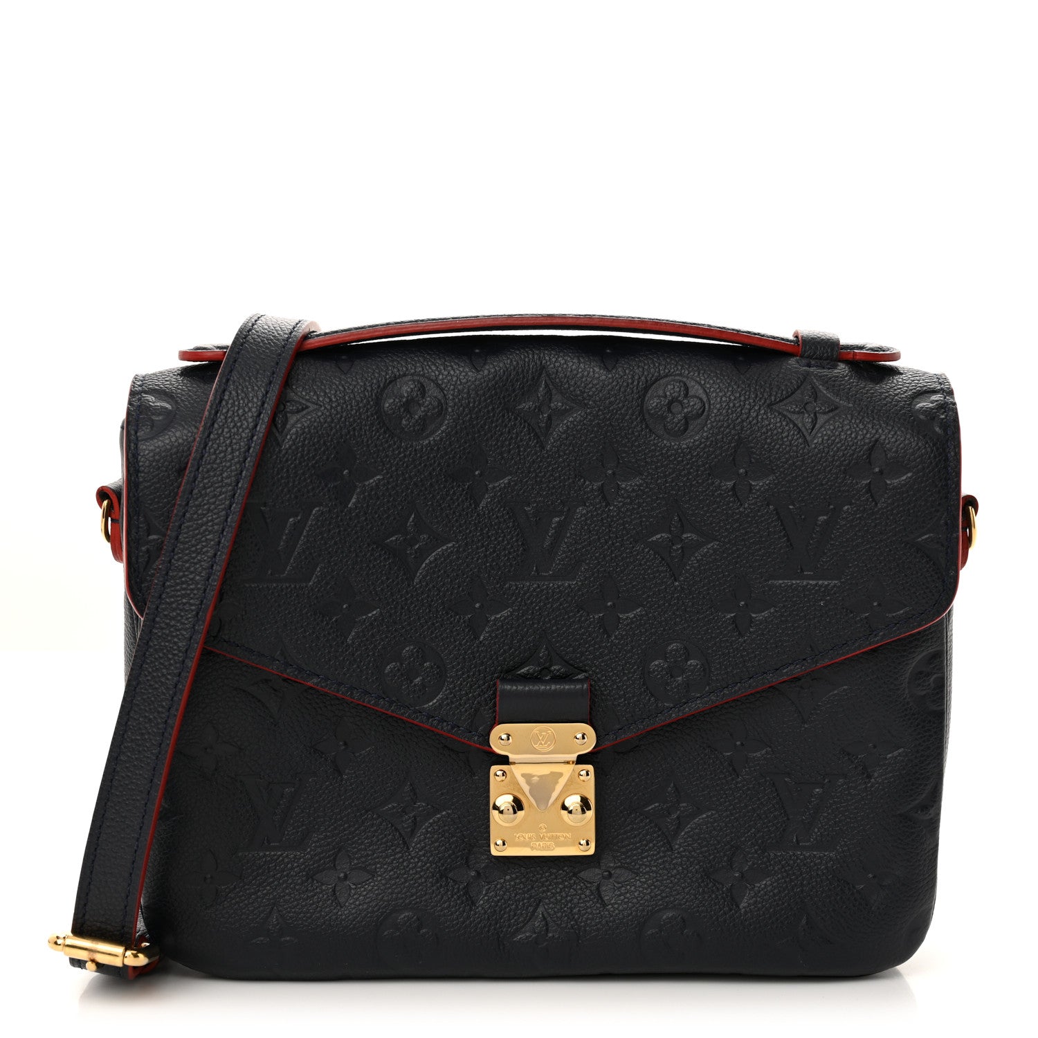 Louis Vuitton Empreinte Pochette Metis Marine Rouge 1 of 10