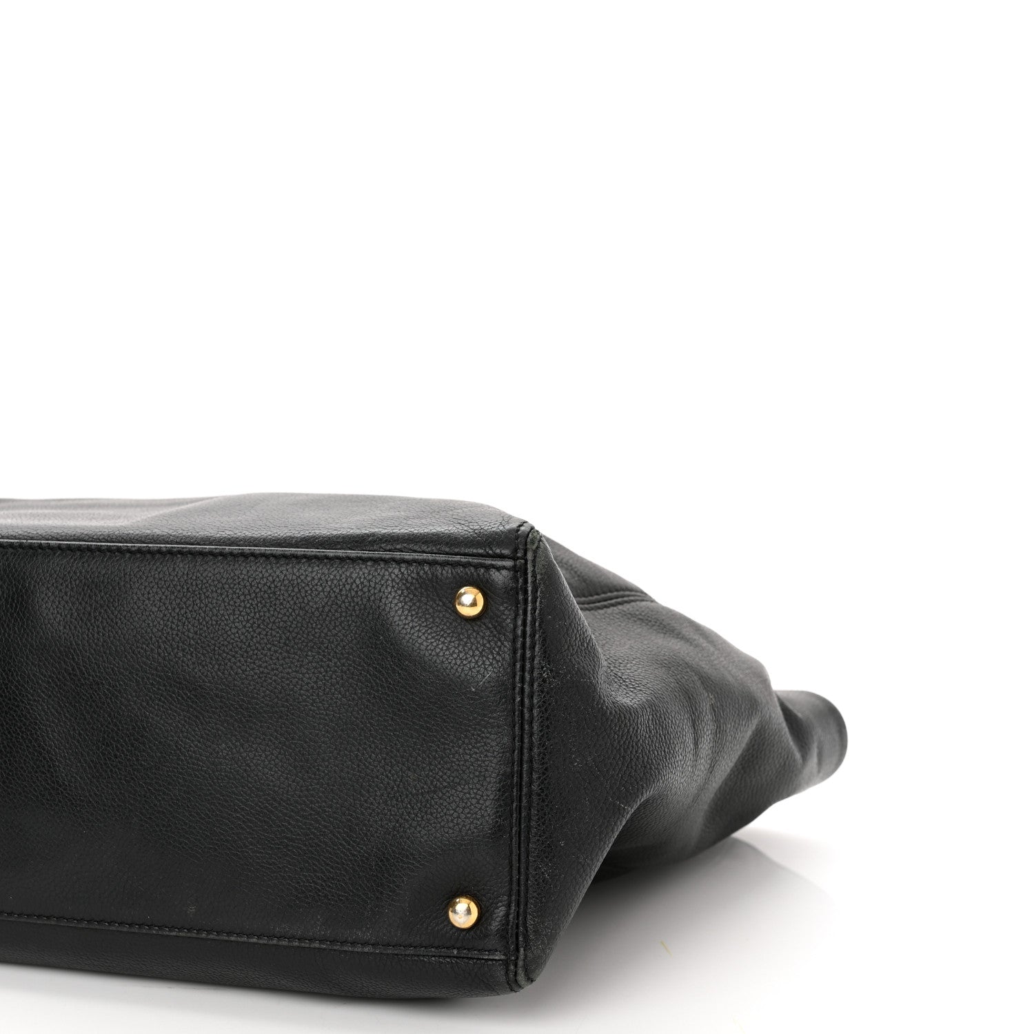 Chanel Calfskin Cerf Executive Shopper Tote Black 9 of 17