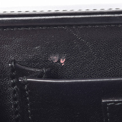 Saint Laurent Calfskin Micro Mellettes Clutch Black 10 of 12