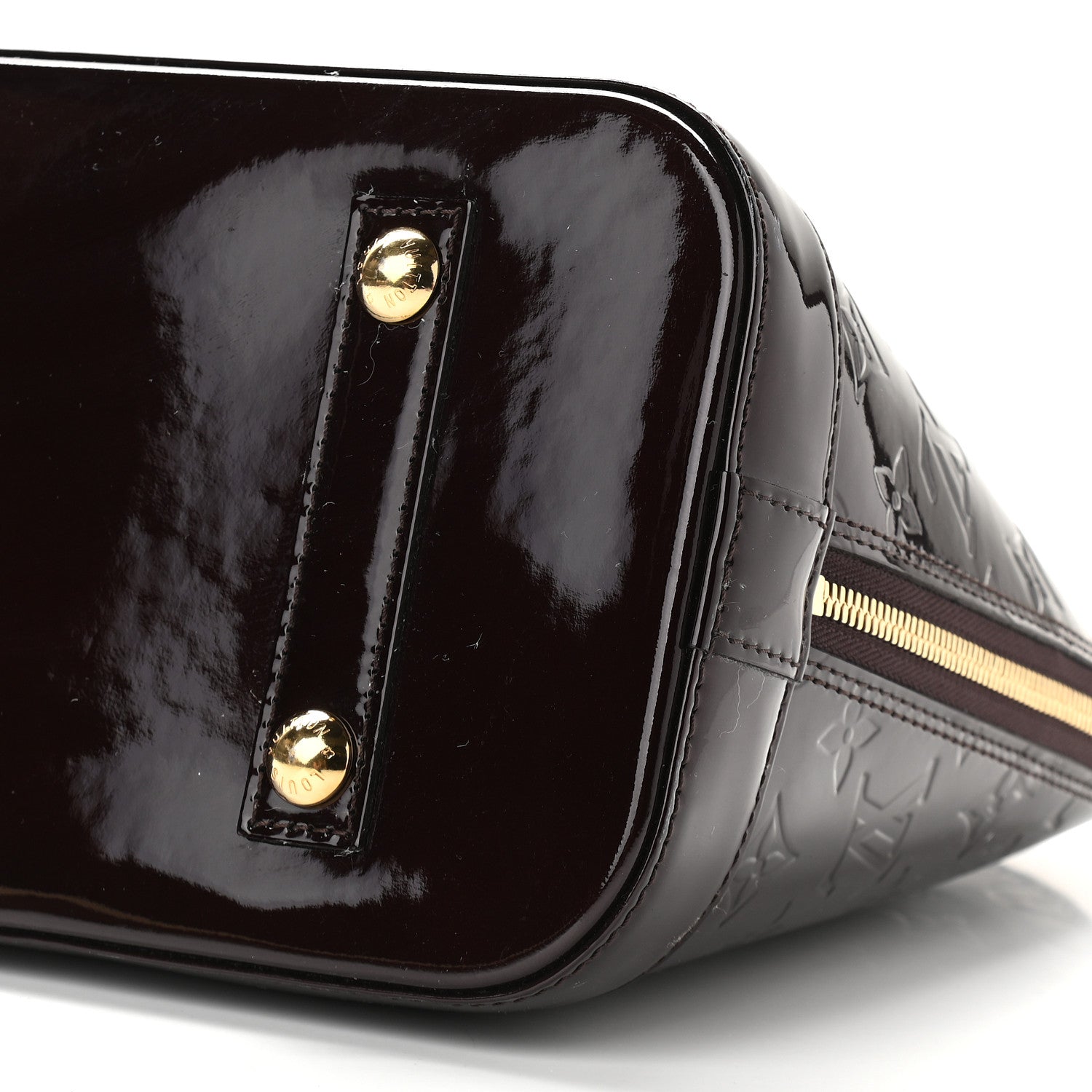 Louis Vuitton Vernis Alma PM Amarante 8 of 8