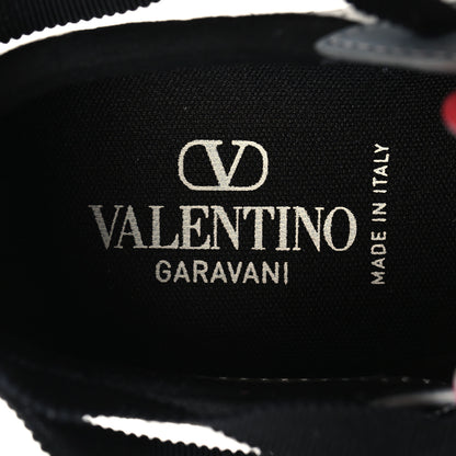 Valentino Garavani Nappa Perforated Womens Chromathon Sneakers 35 White Grey Red 7 of 8