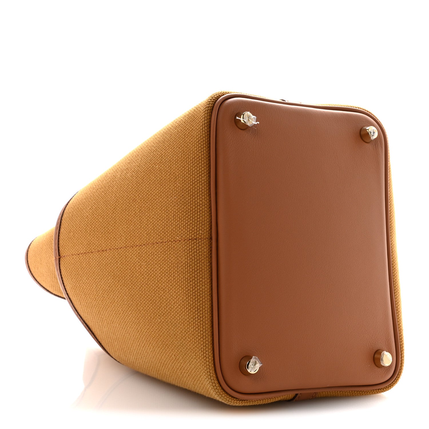 Hermes Toile Goeland Swift Cargo Picotin Lock 18 Desert Gold 4 of 11
