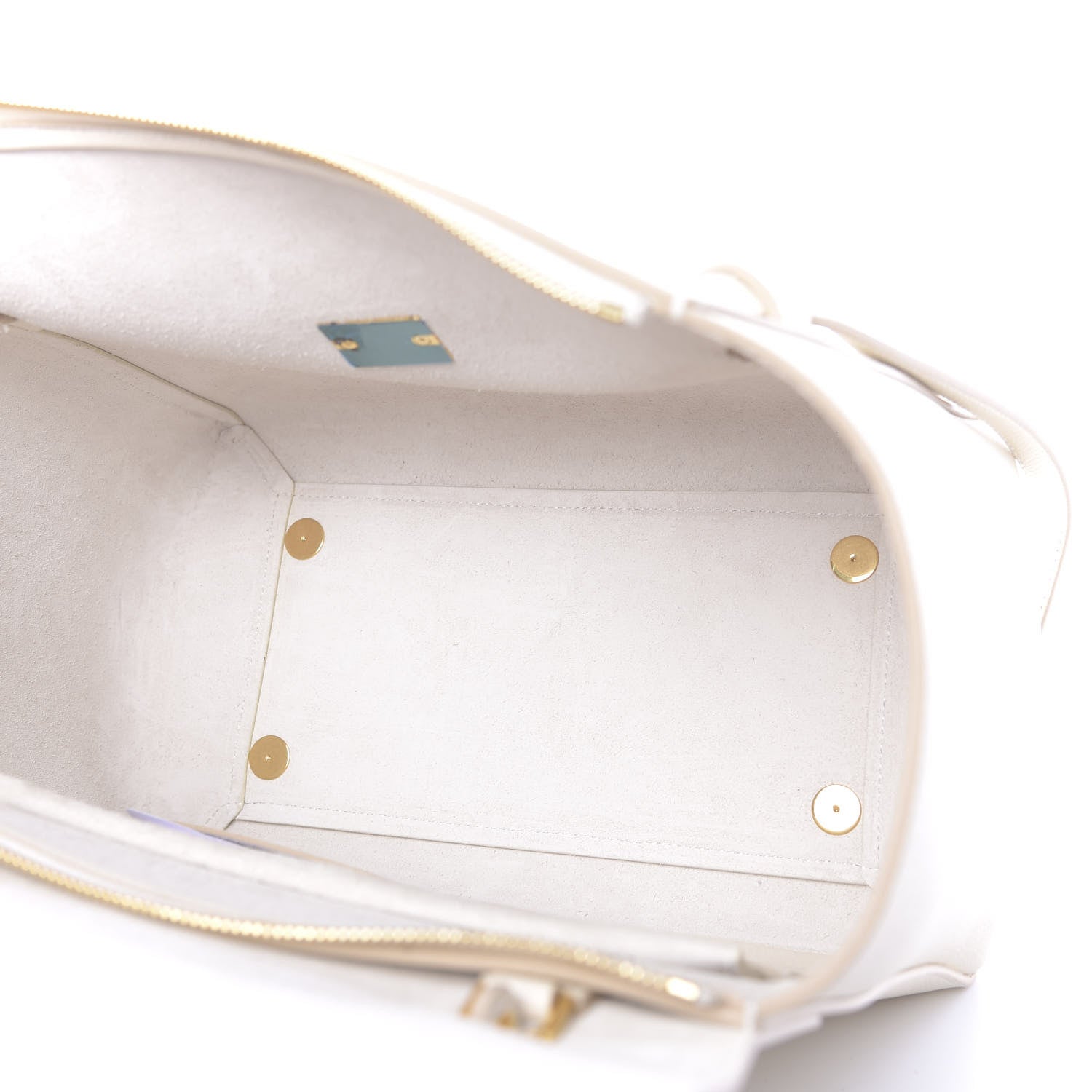 Celine Grained Calfskin Mini Belt Bag White 5 of 10