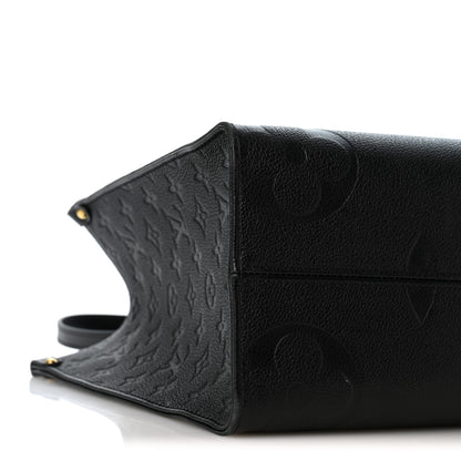 Louis Vuitton Empreinte Monogram Giant Onthego MM Black 8 of 11
