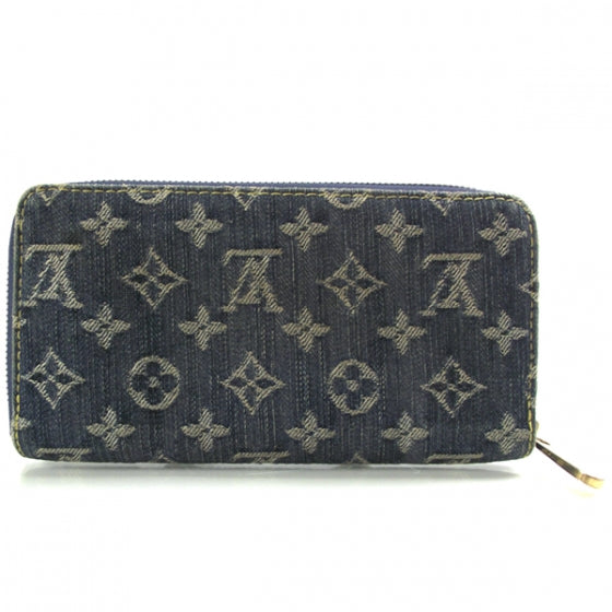 Louis Vuitton Denim Zippy Wallet 2 of 8