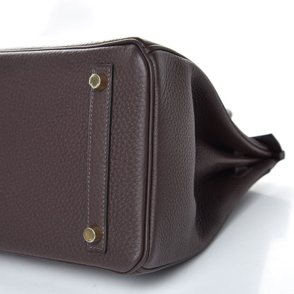 Hermes Togo Birkin 30 Chocolate 38 of 44