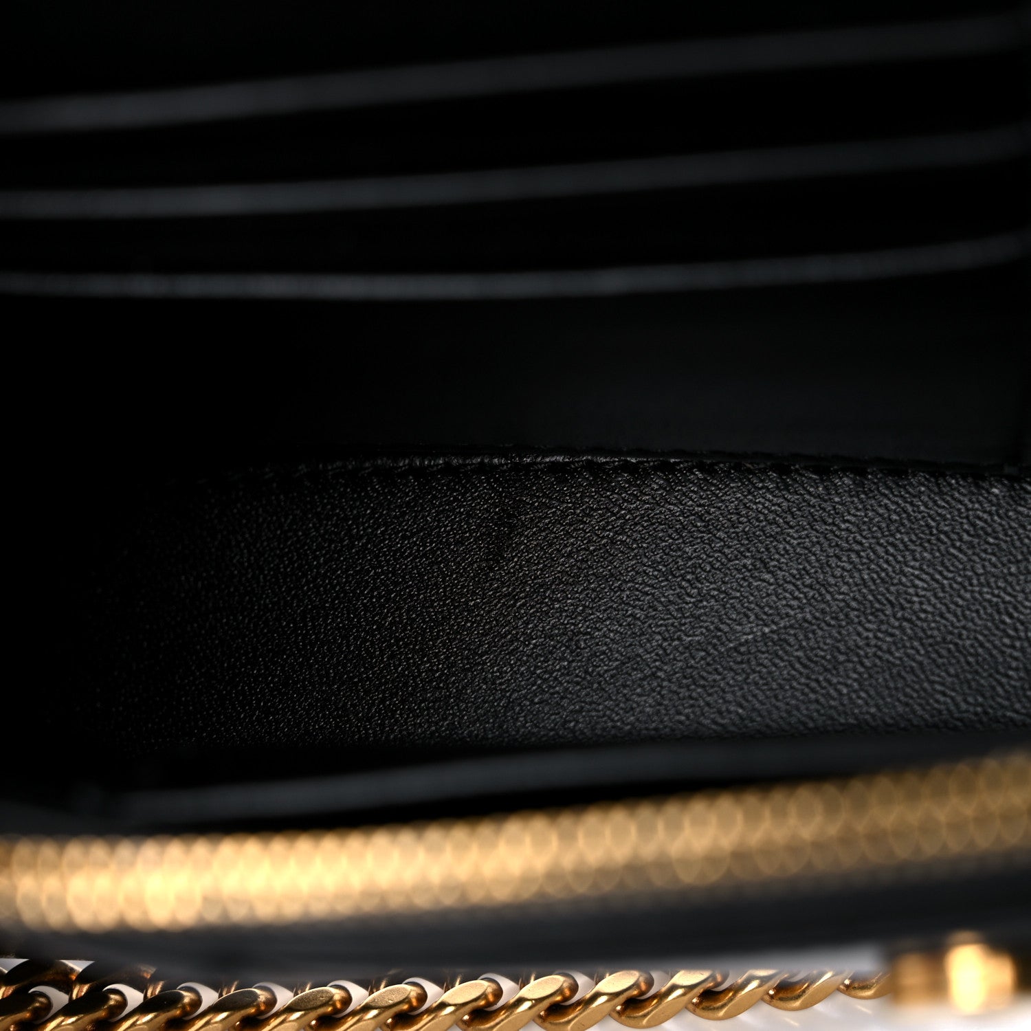 Balenciaga Shiny Box Calfskin Hourglass Chain Bag Black 9 of 9