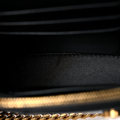 Balenciaga Shiny Box Calfskin Hourglass Chain Bag Black 9 of 9