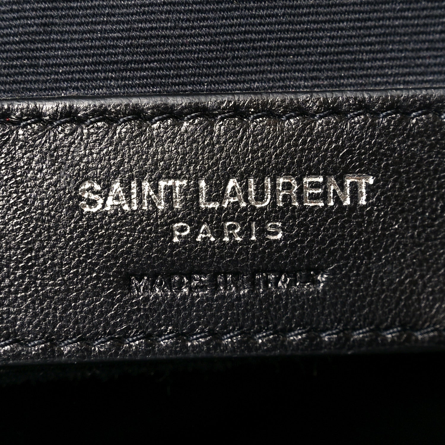 Saint Laurent Calfskin Y Quilted Monogram Medium Loulou Chain Satchel Black 7 of 10