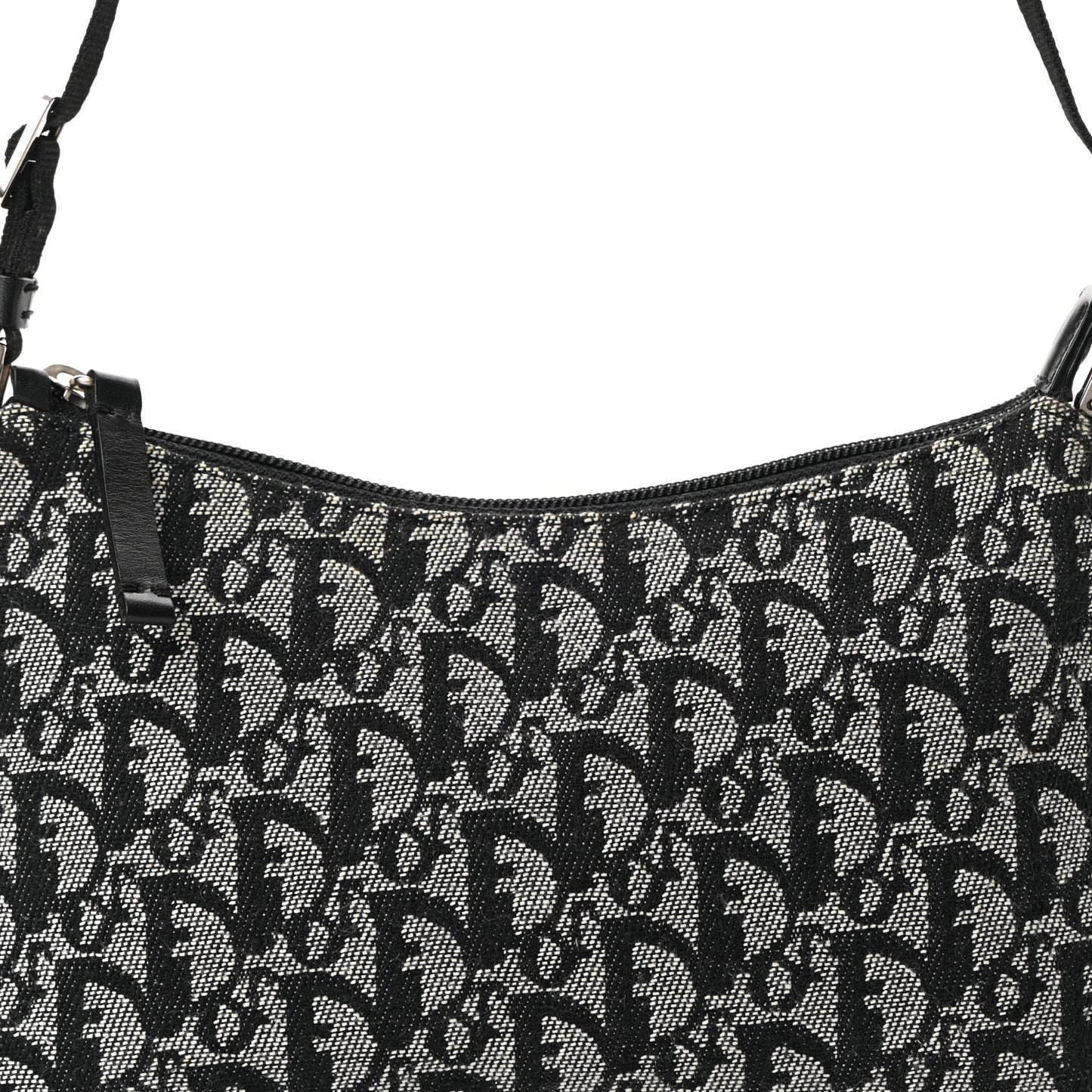 Monogram Shoulder Bag Pochette Black