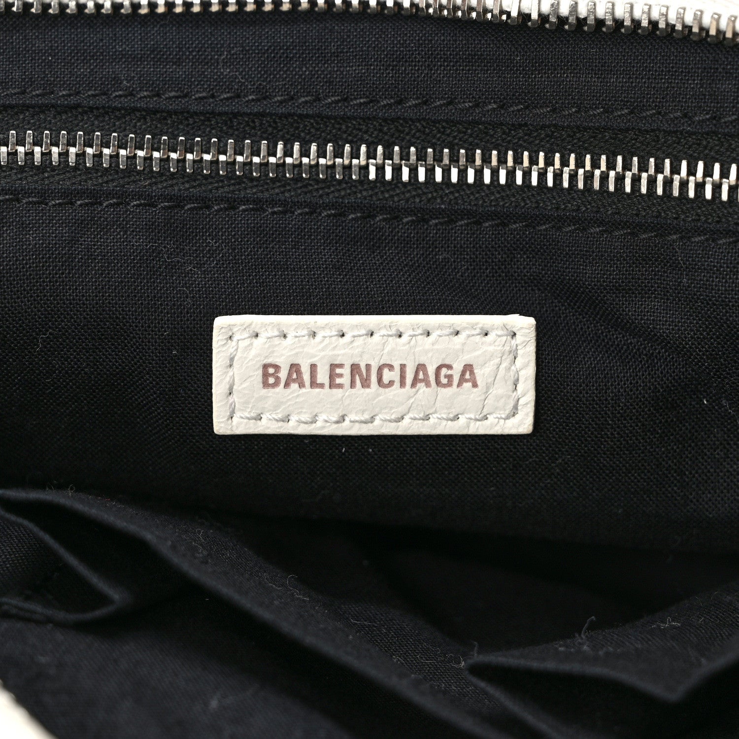 Balenciaga Agneau Graffiti All Over Classic Silver Hardware S City White Black 6 of 8