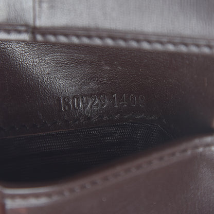 Gucci Monogram Web Bi-Fold Wallet Dark Brown 6 of 12