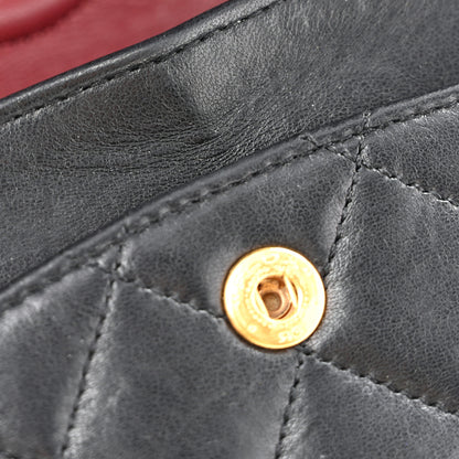 Chanel Lambskin Quilted Small Double Flap Black 12 of 13