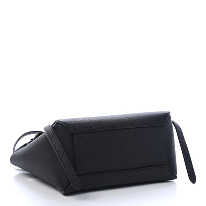 Celine Grained Calfskin Nano Belt Bag Black 4 of 9