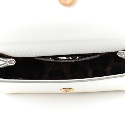Dolce & Gabbana Dauphine Small Miss Sicily Satchel White 4 of 5