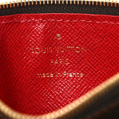 Louis Vuitton Damier Ebene Recto Verso Card Holder Red 6 of 7