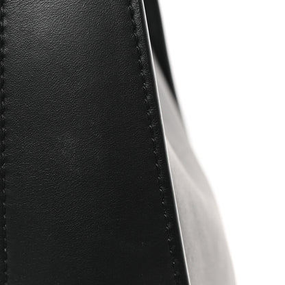 The Row Smooth Calfskin Half Moon Shoulder Bag Black 12 of 12
