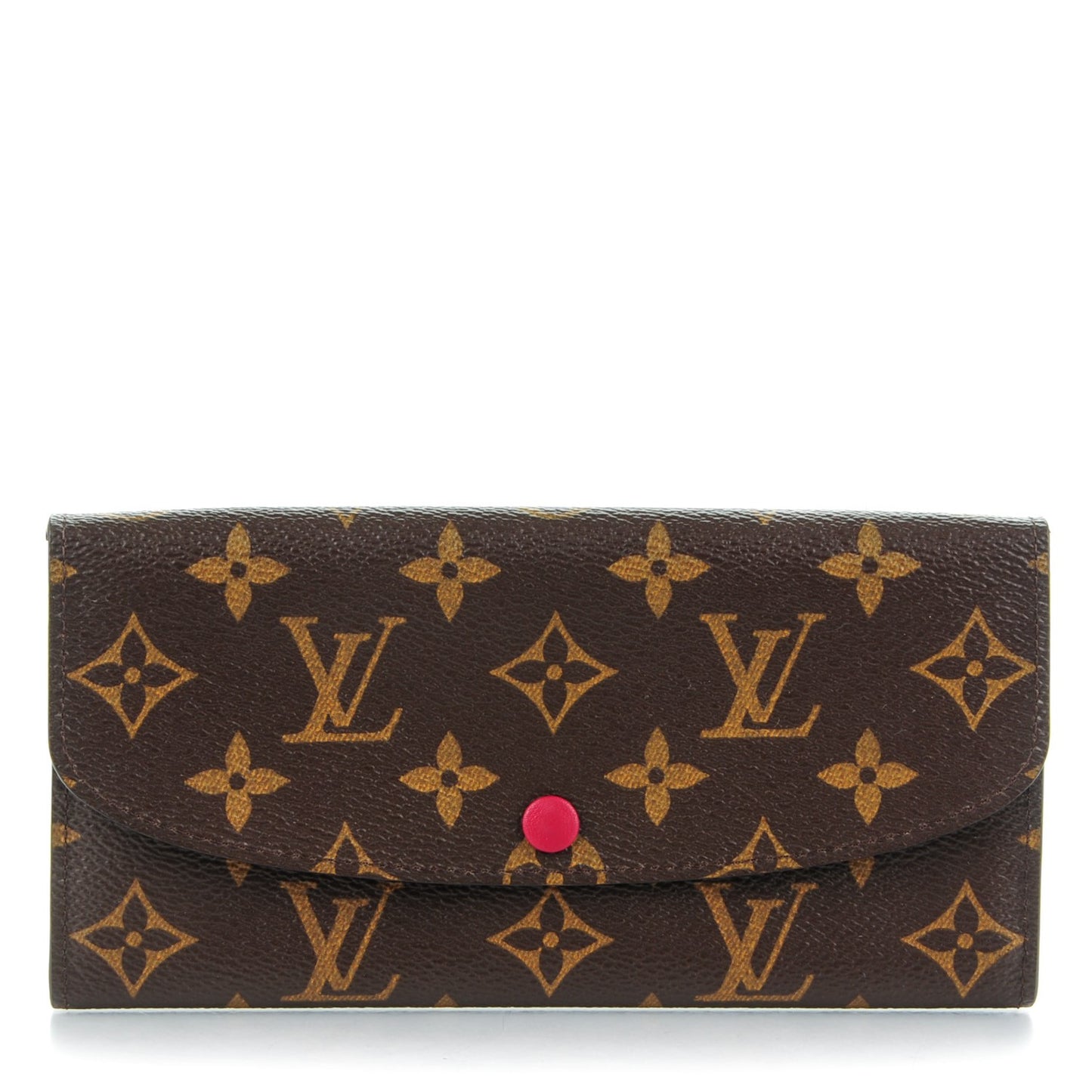 Monogram Emilie Wallet Fuchsia