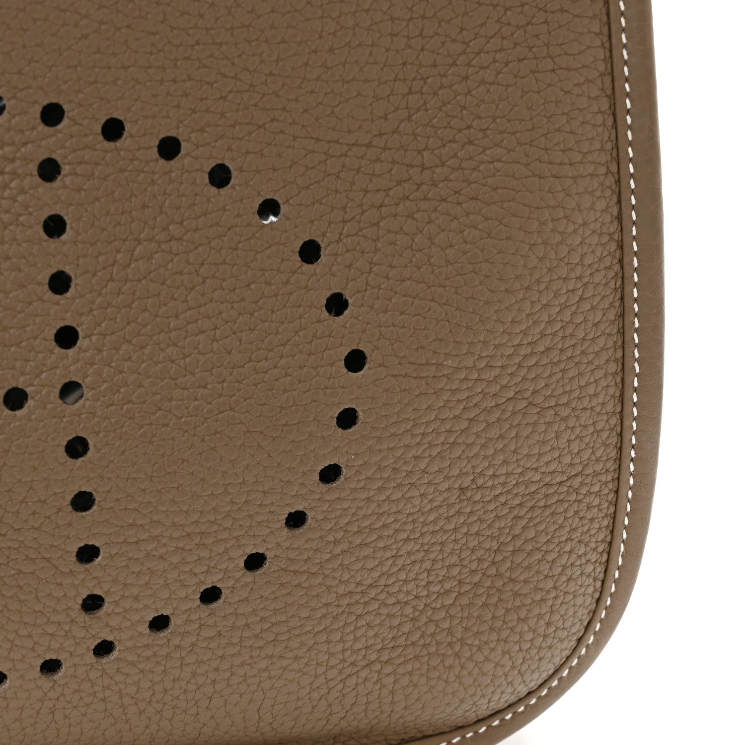 Hermes Taurillon Clemence Evelyne III PM Etoupe 11 of 11
