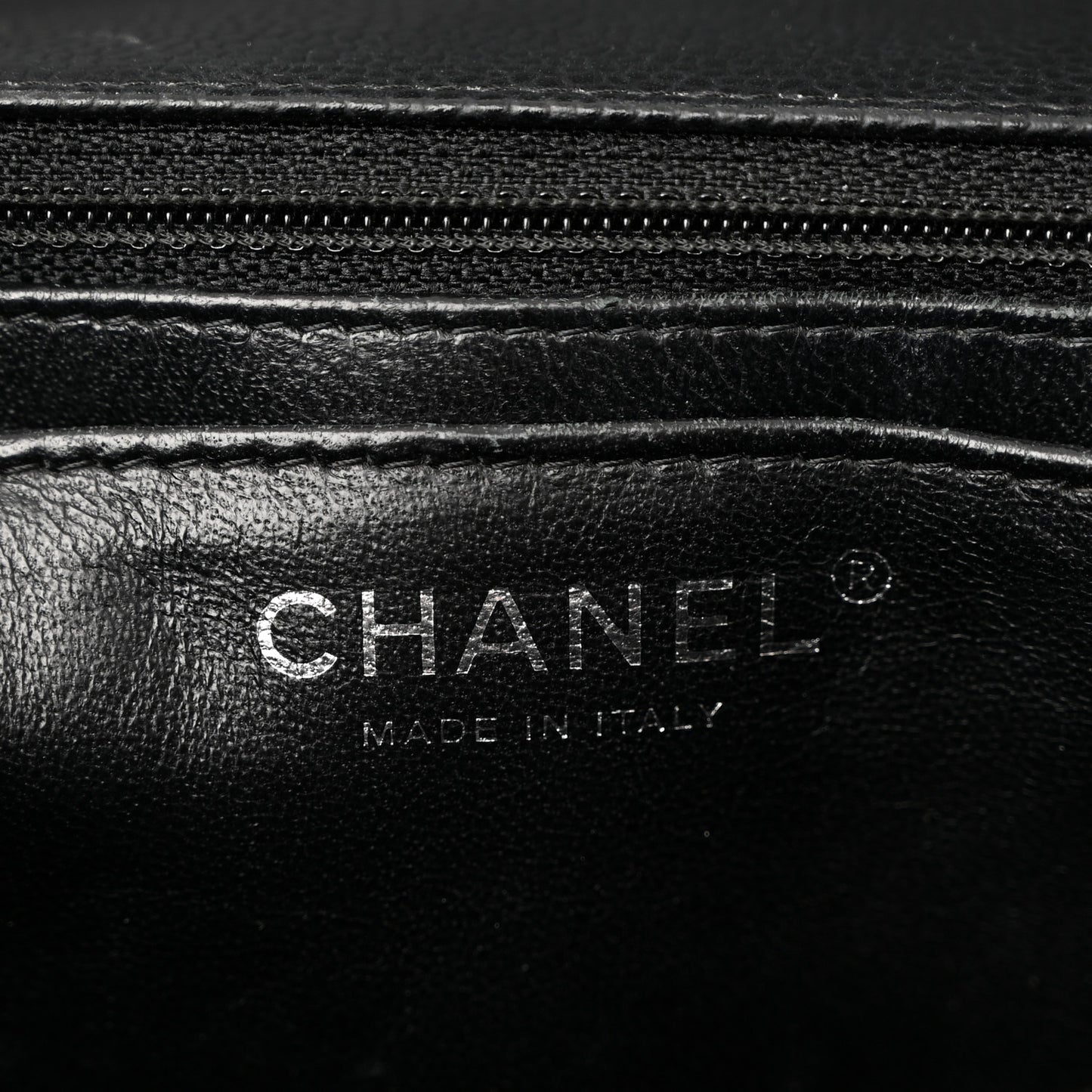 Caviar Quilted Maxi Single Flap Black