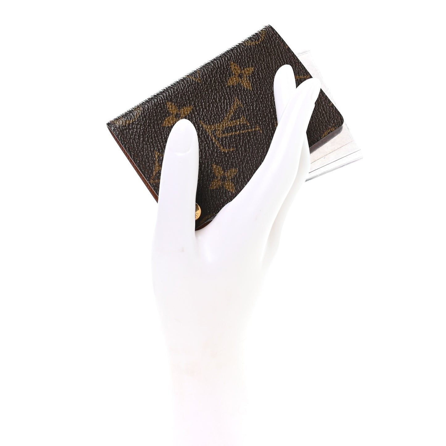 Monogram Credit Card Photo Holder