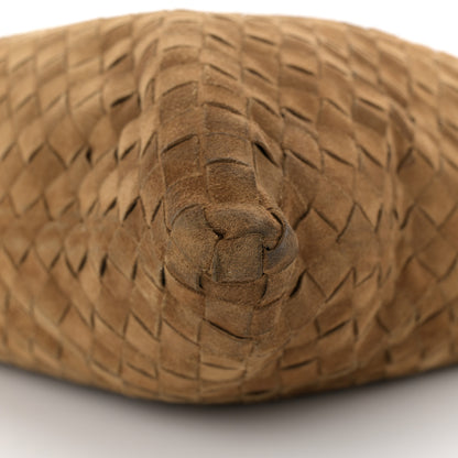 Bottega Veneta Suede Intrecciato Large Hop Acorn 10 of 11
