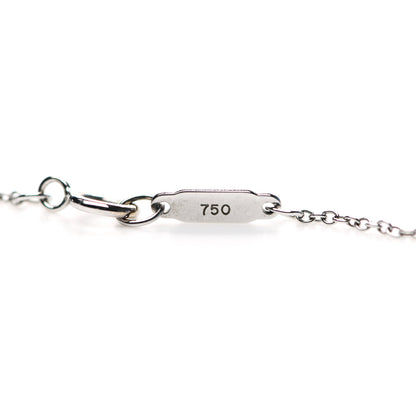 Tiffany 18K White Gold Pearl Drop Pendant Necklace 4 of 5