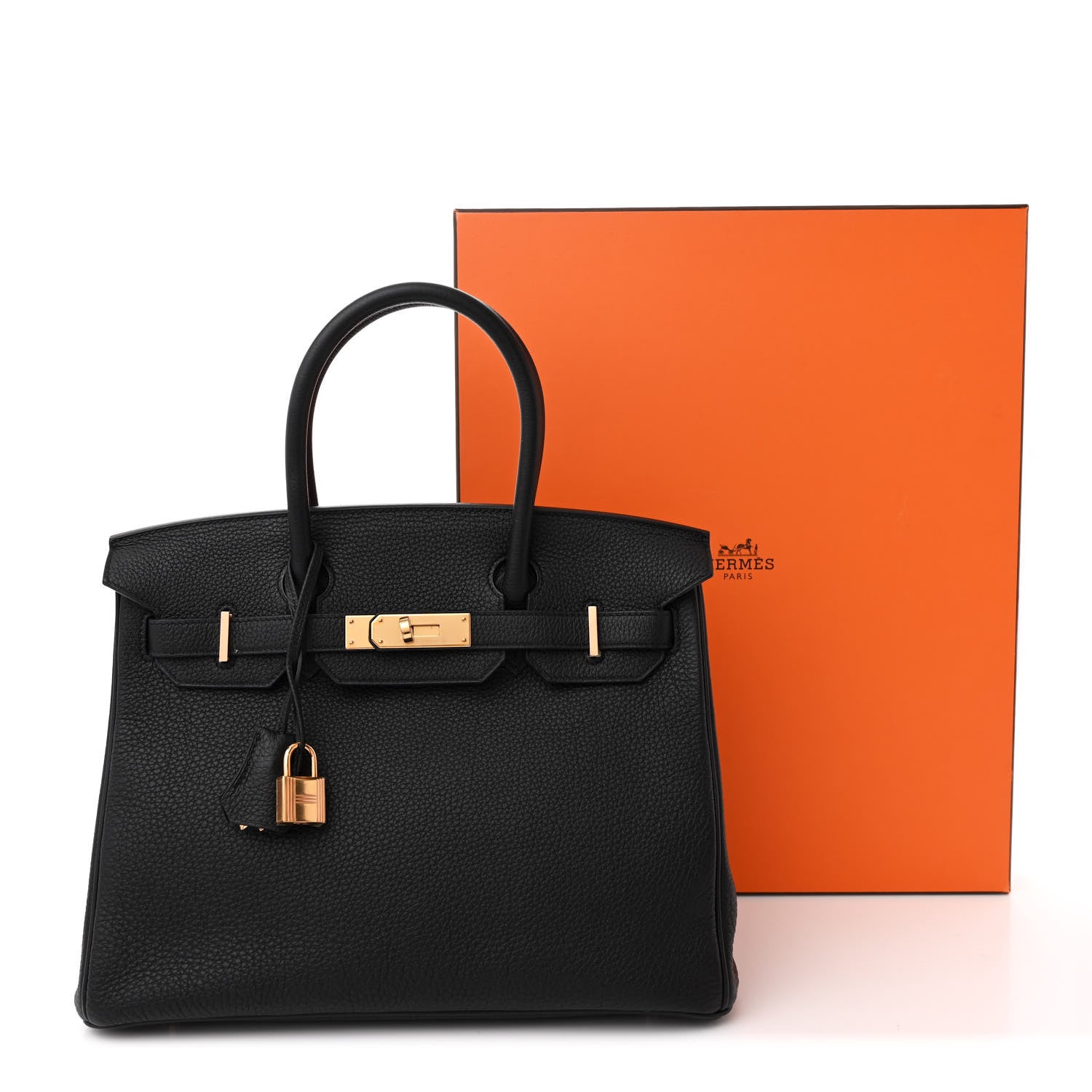 Hermes Togo Birkin 30 Black 14 of 14