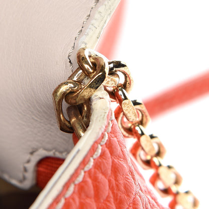 Burberry Signature Grain Medium Mildenhall Crossbody Bag Orange 12 of 12